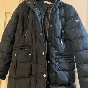 Michael Kors Black Puffer Coat